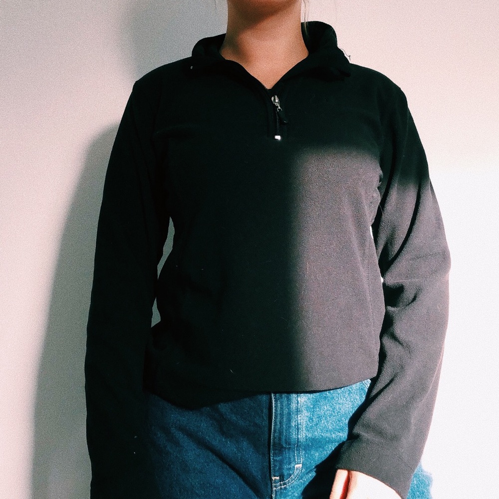black pullover